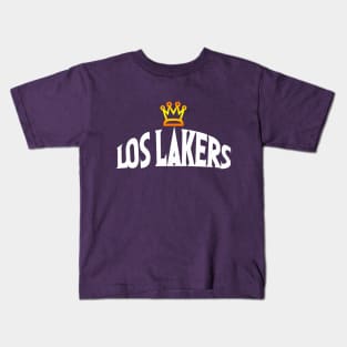 los lakers king Kids T-Shirt